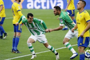 Kalahkan Cadiz 1-0, Real Betis naik ke posisi enam La Liga