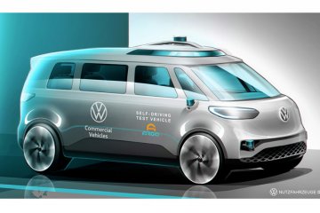 Mobil komersial listrik tanpa sopir VW ID.BUZZ hadir 2022