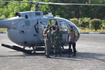 TNI-Polri patroli karhutla melalui darat dan udara di Tanjungpinang