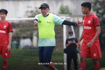 Madura United tingkatkan intensitas latihan jelang Piala Menpora