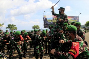 Kedatangan pasukan pamtas RI - RDTL