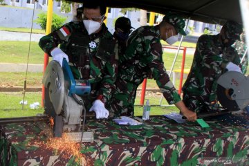 Pemusnahan senjata milik warga eks Timor Timur