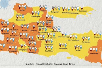 Pemprov Jatim kembali perpanjang PPKM Mikro kendalikan COVID-19