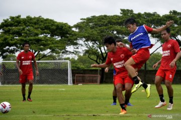 Latihan perdana PSM Makassar jelang Piala Menpora