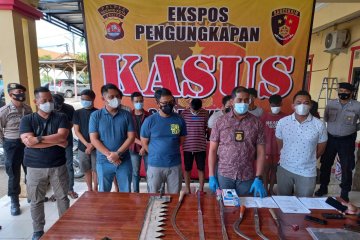 Polda Banten amankan 19 pemuda diduga anggota geng motor