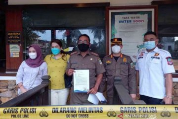 Satpol PP buka segel wahana air Cikarang, proses hukum tetap jalan