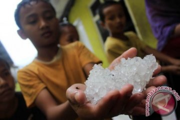 BMKG: Hujan es kembali terjadi di Yogyakarta