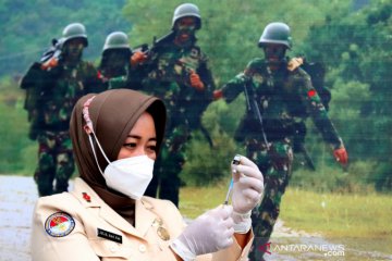 Vaksinasi Prajurit TNI-AD