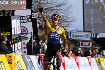Primoz Roglic juarai etape empat Paris-Nice, puncaki klasemen