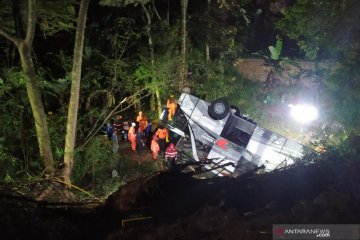 Polisi sebut jalan lokasi kecelakaan di Sumedang bukan untuk bus