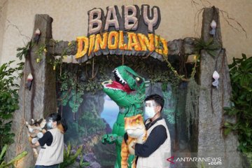 Dufan Ancol hadirkan "Baby Dinosaurus" hibur pengunjung