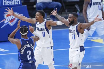 NBA: Thunder menang 116 - 108 atas tamunya Mavericks
