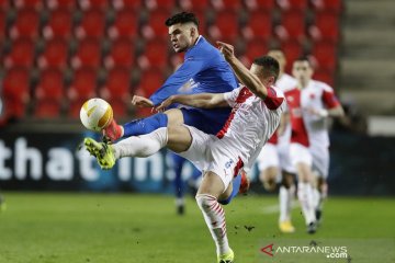 Rangers bawa bekal gol tandang dari leg pertama kontra Slavia Praha