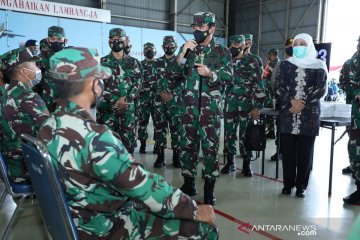 Panglima TNI pimpin Serbuan Vaksin Covid-19 prajurit di Malang Raya