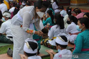 Rangkaian nyepi umat hindu Palembang