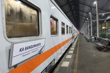 KA Bangunkarta kembali berangkat dari Jombang