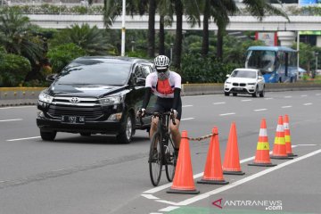 Awas! Bersepeda di luar jalur khusus didenda Rp100 ribu