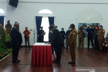 Pemprov Papua gelar serah terima jabatan sekretaris daerah