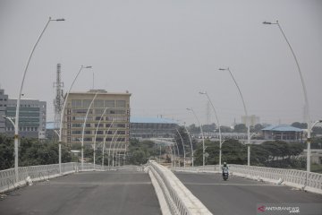 Warga antusias sambut uji coba tahap pertama flyover Cakung