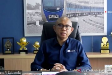 Dua tahun melayani, MRT Jakarta angkut 35,5 juta penumpang