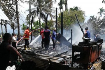 Ceroboh bakar sampah picu kebakaran rumah di Pidie