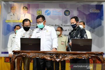 Banda Aceh dan BSSN RI teken MoU terkait tanda tangan elektronik