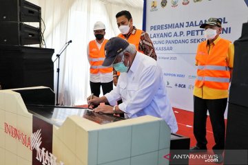 Menteri PUPR resmikan Tol Layang Pettarani