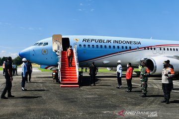 Plt Gubernur dampingi Presiden Jokowi resmikan infrastruktur di Sulsel
