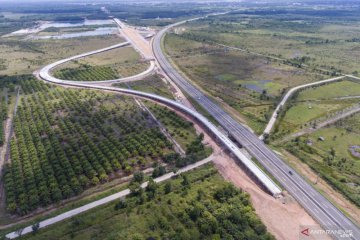 Progres pembangunan tol Palembang - Prabumulih