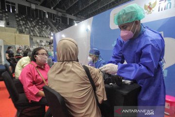 Sentra Vaksinasi Bersama BUMN terapkan prokes ketat