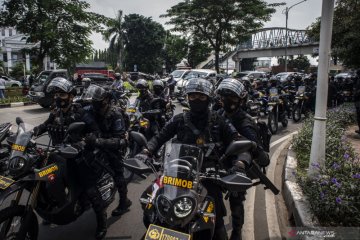 Rizieq Shihab tiba di PN Jakarta Timur dengan pengawalan ketat