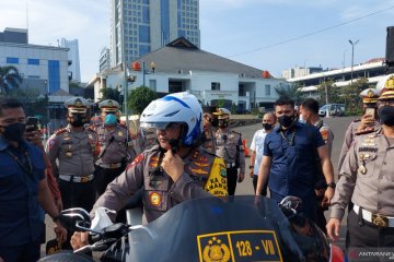 Kapolda Metro bubarkan "Sunmori" yang tidak tertib di Jakarta