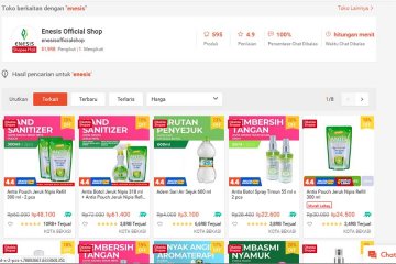 Shopee Brand Day, Enesis diskon produk-produk kesehatan