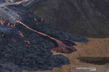 Lahar gunung berapi di Islandia