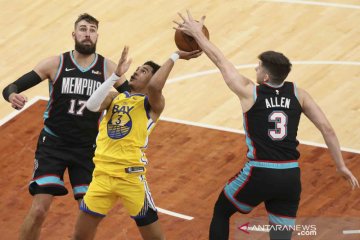 NBA: Grizzlies menang 111-103 atas tamunya Warriors