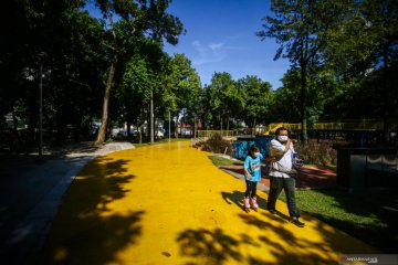 Taman Puring kembali dibuka untuk umum