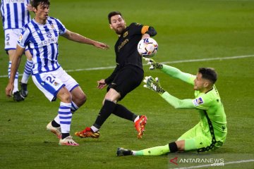 Liga Spanyol : Barca pesta gol 6-1 lawan Real Sociedad