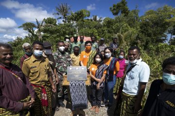 Shopee bersama Kodam IX Udayana bangun pompa air di NTT