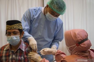 350 Pemuka Agama di suntik Vaksin COVID-19