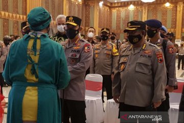 Kapolri tinjau vaksinasi warga lintas agama di MAJT