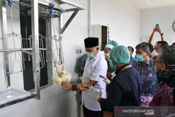 Kota Padang miliki rumah potong unggas berkapasitas 1.500 ekor per jam