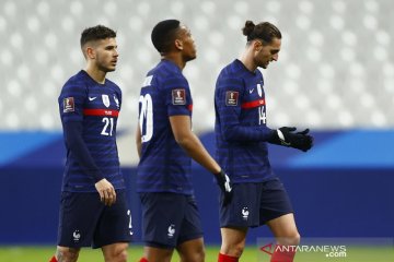 Prancis awali kualifikasi Piala Dunia 2022 ditahan imbang Ukraina