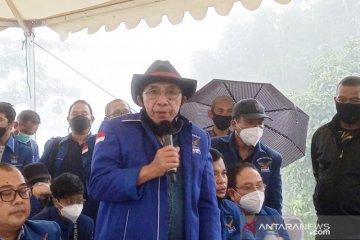 Max Sopacua ungkap alasan PD versi KLB jumpa pers di Hambalang