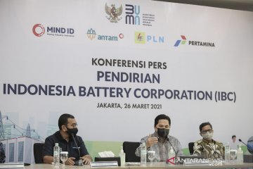 Erick: Indonesia Battery Corporation untuk jadikan RI pemain global