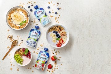 Yogurt kemasan pouch, praktis dan mudah digenggam