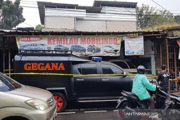 Polisi amankan lokasi penangkapan dua terduga teroris di Condet