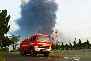 Lima orang luka berat akibat kebakaran kilang minyak Indramayu