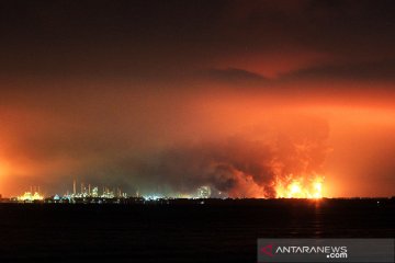 Lima desa terdampak kebakaran kilang minyak Balongan Indramayu
