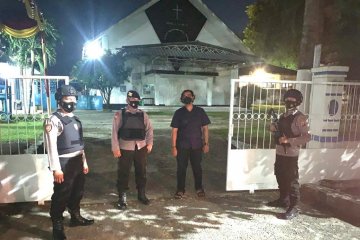 132 personel Polres Belitung jaga perayaan Jumat Agung