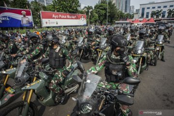 Apel Patroli Skala Besar TNI-Polri